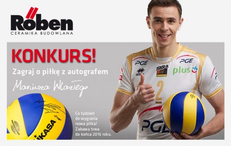 Konkursy - Zgarnij piłkę z podpisem Mariusza Wlazłego w konkursie Röben